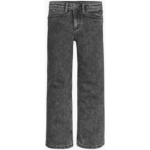 Abbigliamento Unisex bambino Jeans Calvin Klein Jeans  Nero