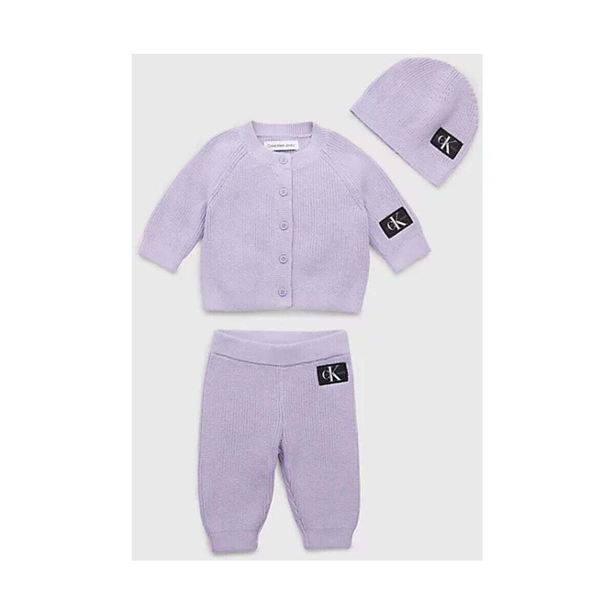 Abbigliamento Unisex bambino Completo Calvin Klein Jeans  Viola