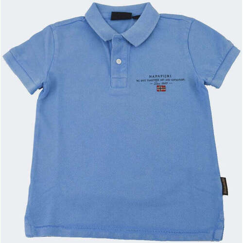 Abbigliamento Bambino T-shirt & Polo Napapijri  Blu