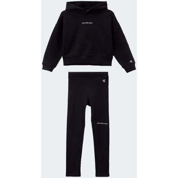 Abbigliamento Unisex bambino Completo Calvin Klein Jeans  Ck_Black
