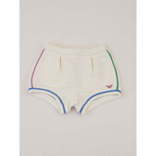 Abbigliamento Unisex bambino Shorts / Bermuda Emporio Armani  Bianco