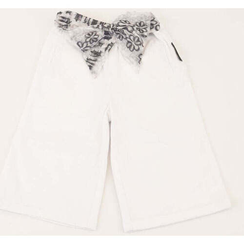 Abbigliamento Unisex bambino Pantaloni Richmond  Bianco