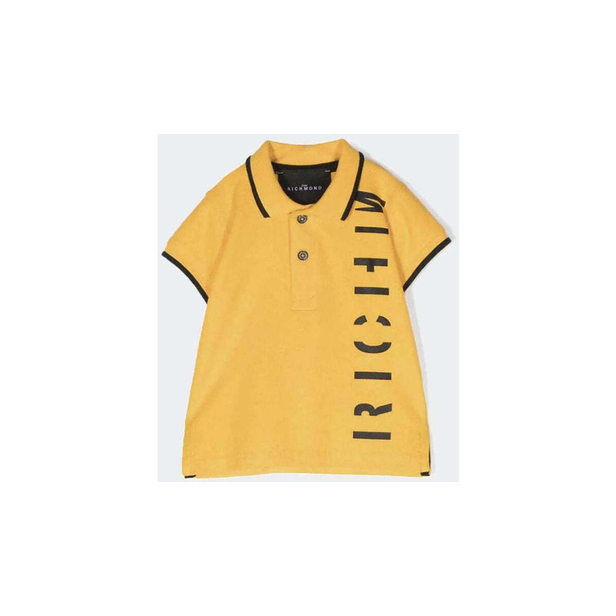 Abbigliamento Bambino T-shirt & Polo Richmond  Giallo
