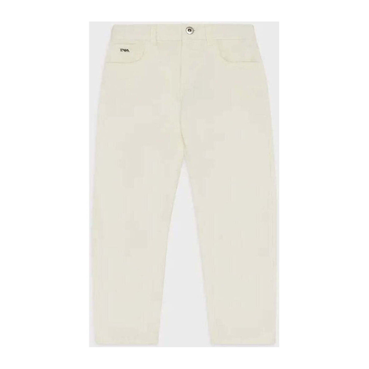 Abbigliamento Bambino Pantaloni Emporio Armani  Bianco