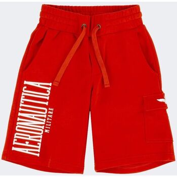 Abbigliamento Bambino Shorts / Bermuda Aeronautica Militare  Rosso
