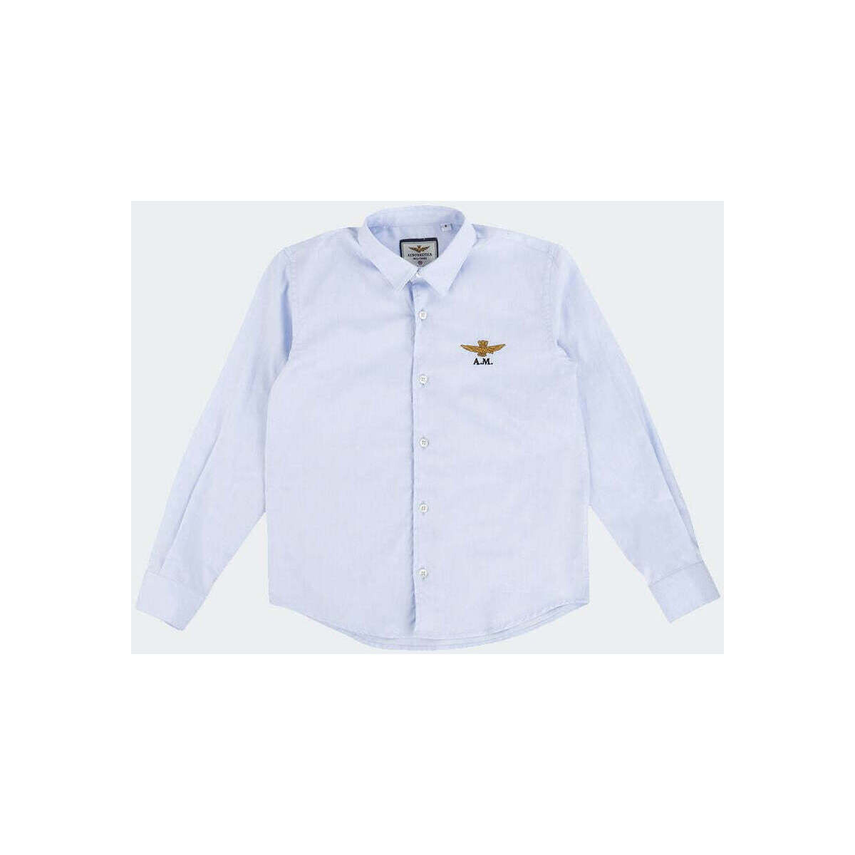Abbigliamento Bambino Camicie maniche lunghe Aeronautica Militare  Bianco