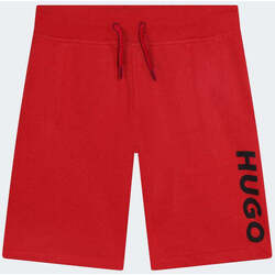 Abbigliamento Bambino Shorts / Bermuda BOSS  Rosso