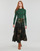 Abbigliamento Donna Abiti lunghi Desigual LENA Verde / Multicolore