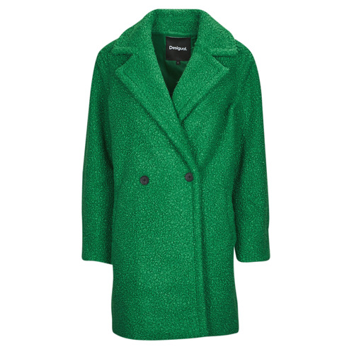 Abbigliamento Donna Cappotti Desigual LONDON Verde