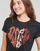 Abbigliamento Donna T-shirt maniche corte Desigual HEART Nero / Multicolore