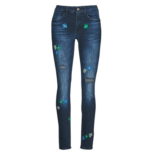 Abbigliamento Donna Jeans dritti Desigual DENIM BRUSELAS Blu / Medium