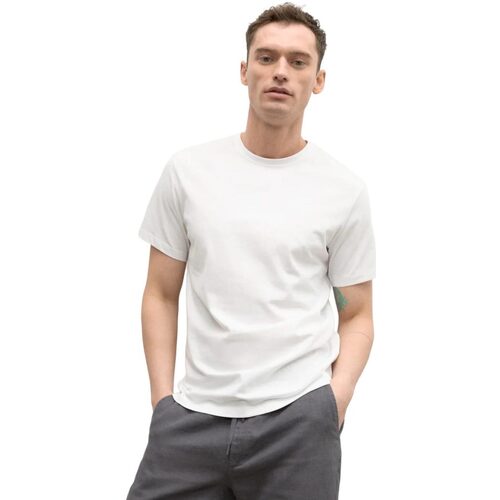 Abbigliamento Uomo T-shirt maniche corte Ecoalf LEIRIAALF T-SHIRT MAN Bianco