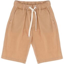 Abbigliamento Bambina Shorts / Bermuda Please BERMUDA ELASTICO CHINO OCCHIELLI UNITO Giallo