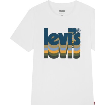 Abbigliamento Bambina T-shirt maniche corte Levi's 212103 Bianco