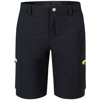 Abbigliamento Uomo Shorts / Bermuda Montura Pantaloncini Stretch Light Uomo Nero/Verde Lime Nero