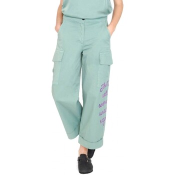 Abbigliamento Donna Jeans Ko Samui Tailors Pantalone Cargo Relief Beige