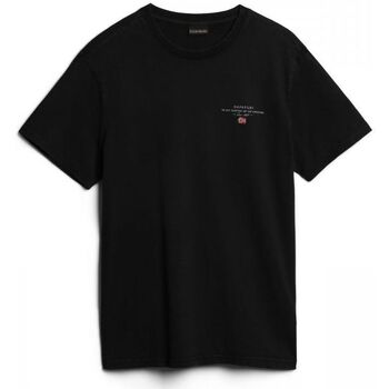 Abbigliamento Uomo T-shirt & Polo Napapijri SELBAS NP0A4GBQ-041 BLACK Nero