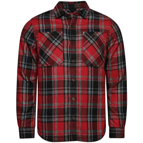Abbigliamento Uomo T-shirts a maniche lunghe Superdry matelassée Merchant Store Rosso
