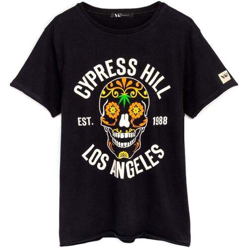 Abbigliamento T-shirts a maniche lunghe Cypress Hill LA Nero