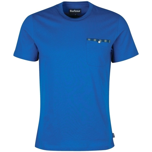 Abbigliamento Uomo T-shirt & Polo Barbour Tayside T-Shirt - Monaco Blue Blu