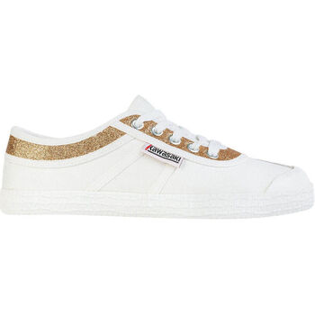 Scarpe Donna Sneakers Kawasaki Glitter Canvas Shoe K194522 8890 Gold Oro