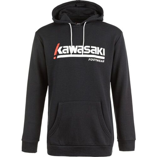 Abbigliamento Uomo Maglioni Kawasaki Killa Unisex Hooded Sweatshirt K202153 1001 Black Nero