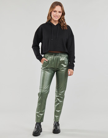 Abbigliamento Donna Pantaloni 5 tasche Oakwood GIFT METAL Verde / Metallizzato
