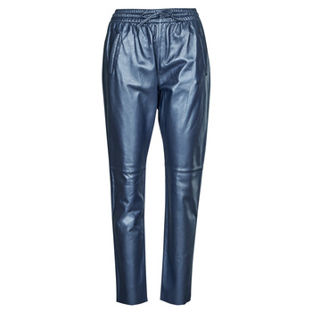Abbigliamento Donna Pantaloni morbidi / Pantaloni alla zuava Oakwood GIFT METAL Blu / Metallizzato