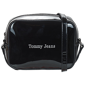 Borse Donna Tracolle Tommy Jeans TJW MUST CAMERA BAGPATENT PU Nero