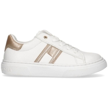 Scarpe Bambina Sneakers Tommy Hilfiger FLAG LOW CUT Bianco