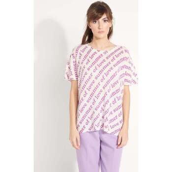 Abbigliamento Donna T-shirt maniche corte Studio Cashmere8 AVA 10 Multicolore