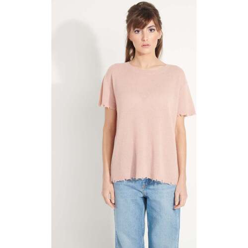 Abbigliamento Donna T-shirt maniche corte Studio Cashmere8 AVA 6 Rosa