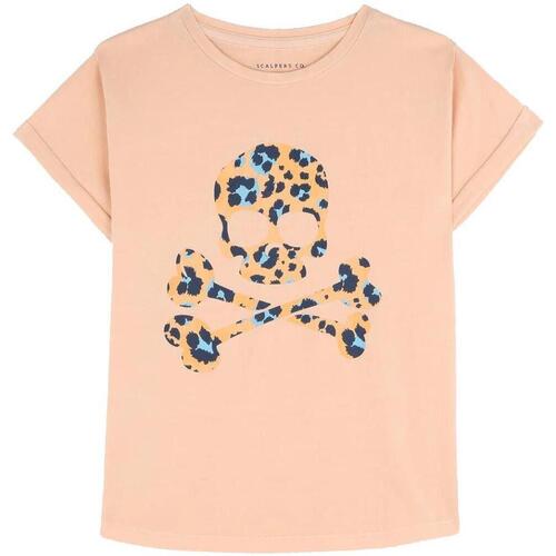 Abbigliamento Bambina T-shirt maniche corte Scalpers  Arancio