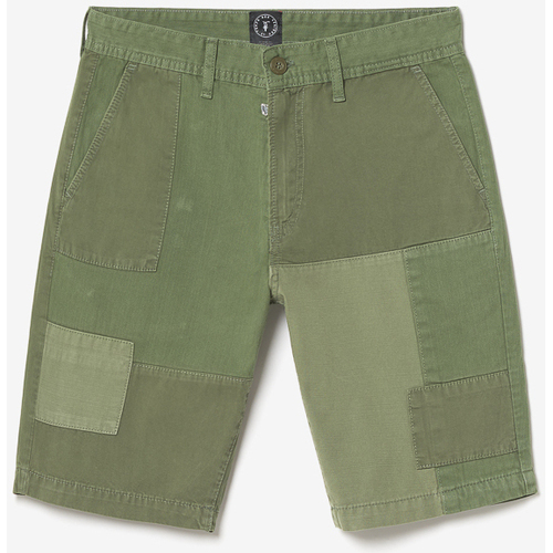 Abbigliamento Uomo Shorts / Bermuda Le Temps des Cerises Bermuda shorts LUBERON Verde