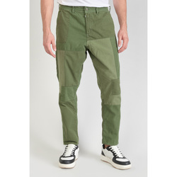 Abbigliamento Uomo Pantaloni Le Temps des Cerises Pantaloni loose, taglio largo MISTER Verde
