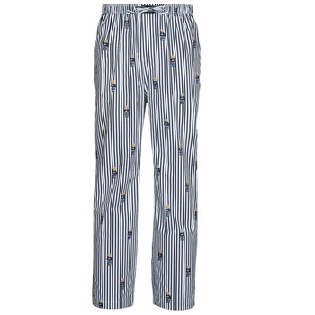 Abbigliamento Uomo Pigiami / camicie da notte Polo Ralph Lauren PJ PANT SLEEP BOTTOM Blu / Bianco
