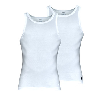 Abbigliamento Uomo Top / T-shirt senza maniche Polo Ralph Lauren CLASSIC TANK 2 PACK Bianco