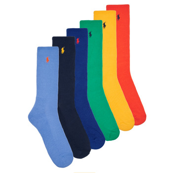 Accessori Calze sportive Polo Ralph Lauren 6 PACK Multicolore