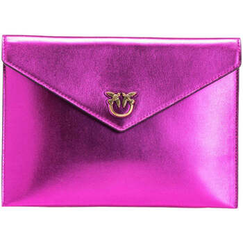 Borse Donna Pochette / Borselli Pinko Pochette Donna Flat purse 100191-A0F8 N17Q Rosa Verde