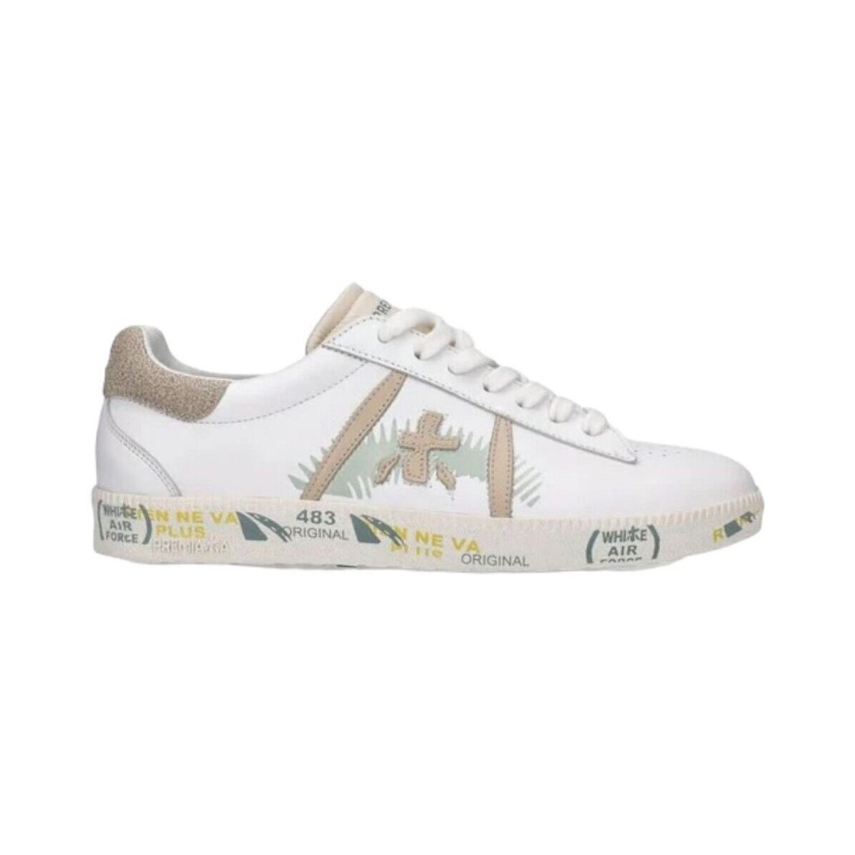 Scarpe Donna Sneakers Premiata Sneaker Donna Andyd ANDYD VAR 5746 Bianco Bianco