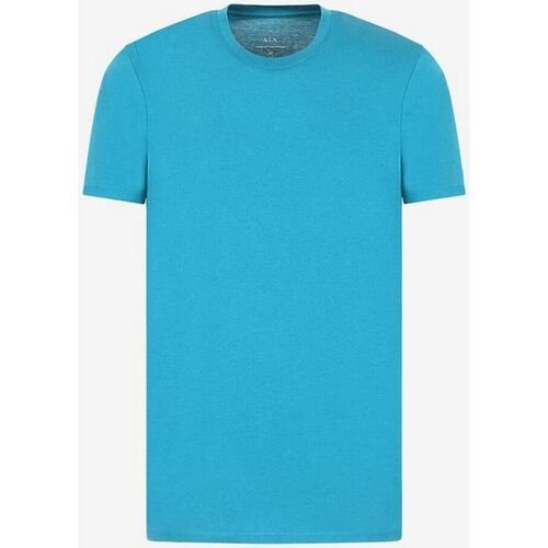 Abbigliamento Uomo T-shirt & Polo EAX T-Shirt e Polo Uomo  8NZT74 ZJA5Z Bianco Blu