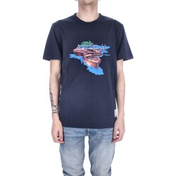 Abbigliamento Uomo T-shirt maniche corte Woolrich CFWOTE0099MRUT2926 Blu