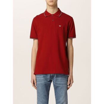 Abbigliamento Uomo T-shirt & Polo Emporio Armani T-Shirt e Polo Uomo  8N1FB3 1JPTZ Rosso