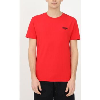Abbigliamento Uomo T-shirt & Polo Moschino T-Shirt e Polo Uomo  1904 2323 Bianco Rosso