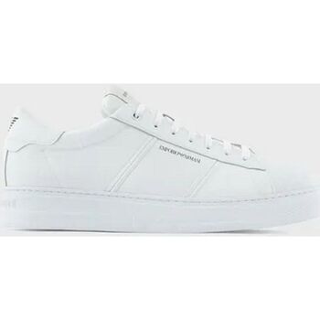 Scarpe Uomo Sneakers Emporio Armani Sneaker Uomo  X4X570 XN183 Bianco Bianco