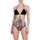 Abbigliamento Donna Costume / Bermuda da spiaggia Me Fui Costume da bagno Donna Trikini M22-0022 Beige Marrone