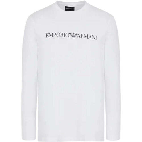 Abbigliamento Uomo T-shirt & Polo Emporio Armani T-Shirt e Polo Uomo  8N1TN8 1JPZZ 0146 Bianco Bianco