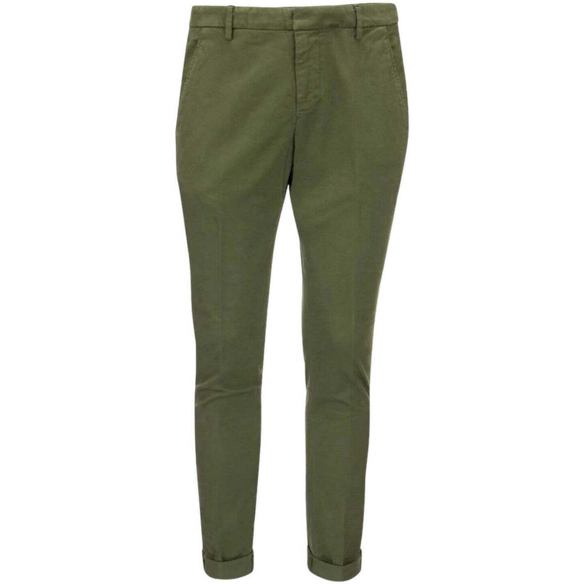 Abbigliamento Uomo Pantaloni Dondup Pantalone Uomo Gaubert UP235 GSE046U PTD 656 Verde Verde