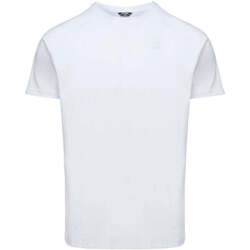 Abbigliamento Uomo T-shirt & Polo K-Way T-Shirt e Polo Uomo Edwing K0074Q0 001 Bianco Bianco