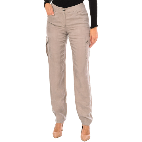 Abbigliamento Donna Pantaloni Zapa APAN14-A312-47 Marrone
